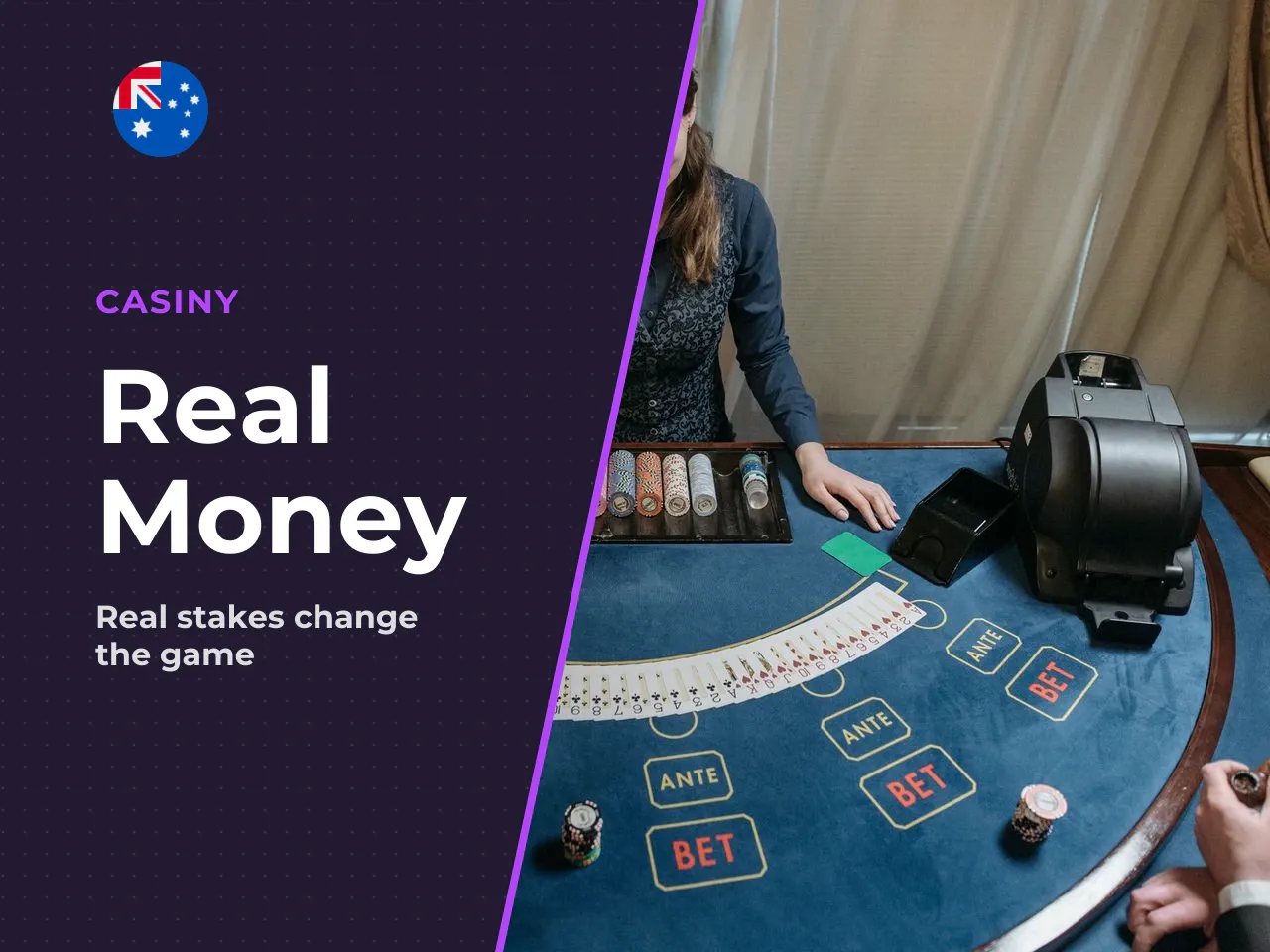 What changes in real money blackjack