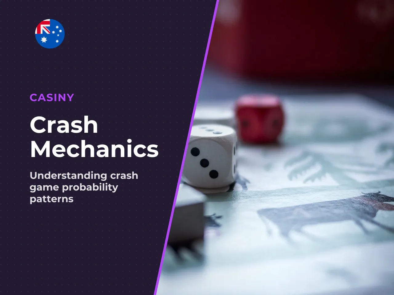 The distribution of crash points is