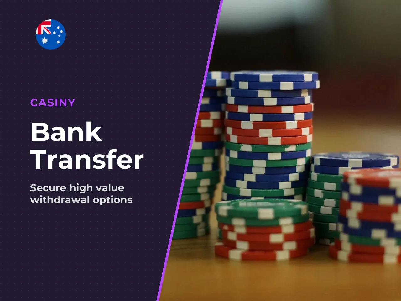 When bank transfer makes sense. A