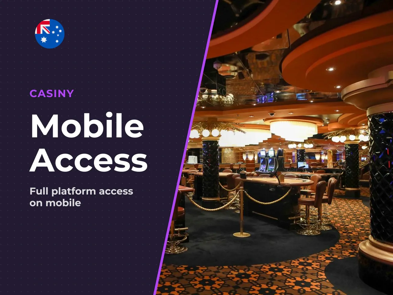 How the Casiny mobile experience works