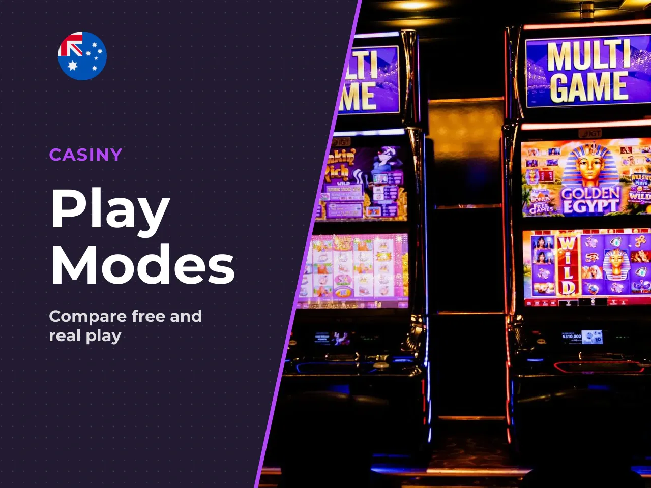 Demo, Free Play and Real Money