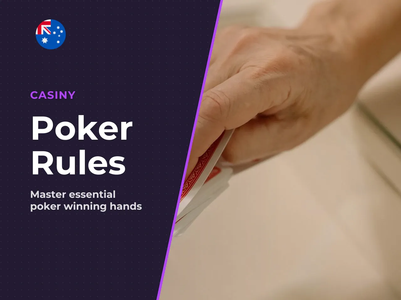 Poker rules every beginner should know