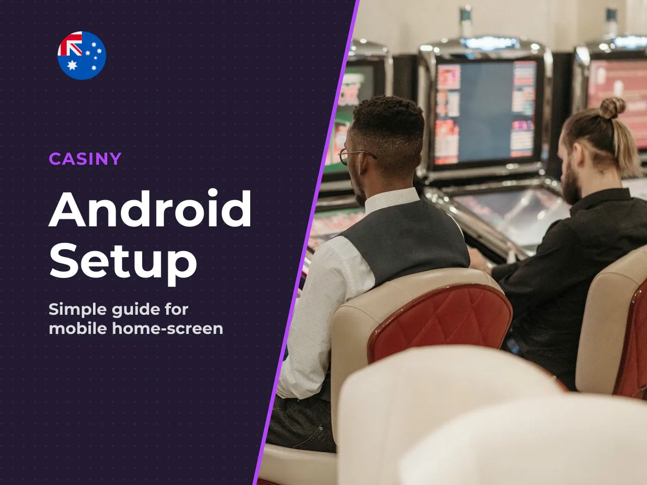Android browser access and home screen