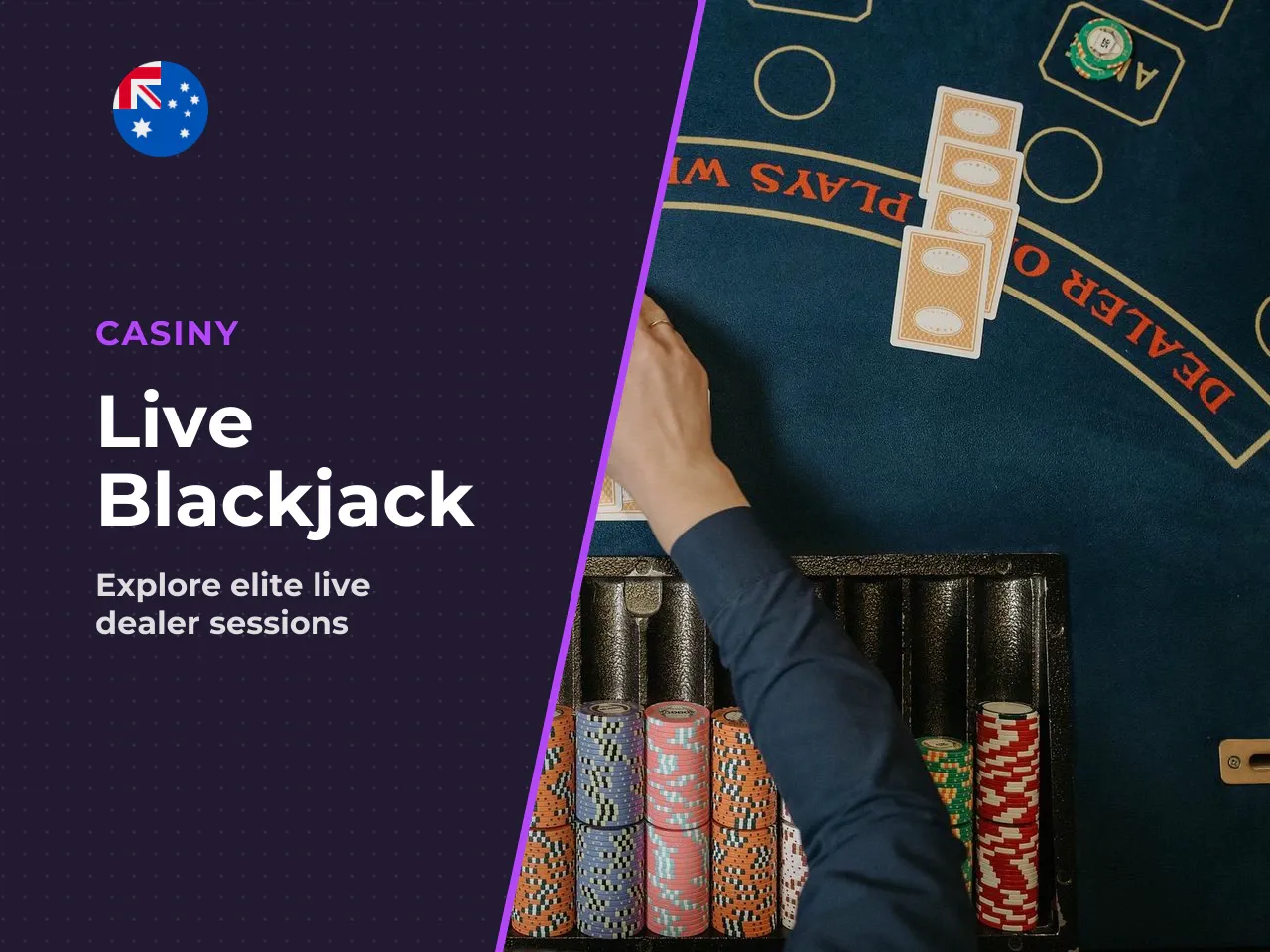 Common live blackjack games and table