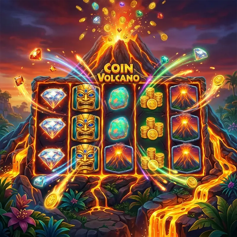Coin Volcano Demo, Slot Review and